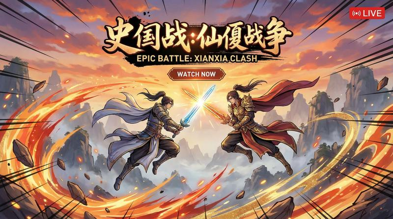 高清动漫仙侠对决视频解说